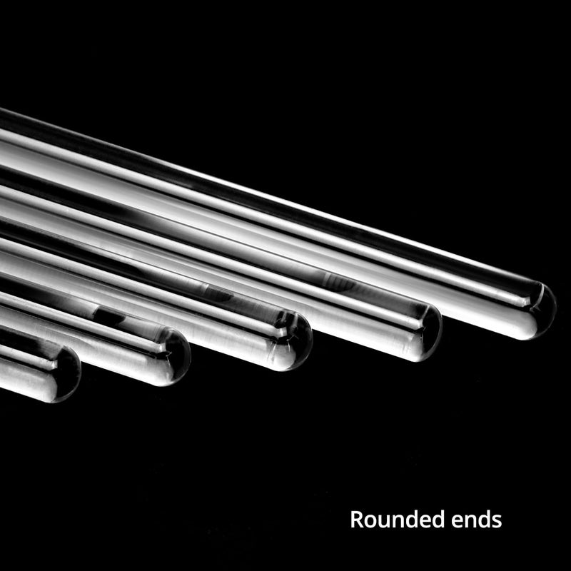 QWORK 12-Inch U Glass Stirring Rods - 24 Pack, Smooth Round Ends, Borosilicate Glass Stir Stick, 6mm Diameter - Image 4